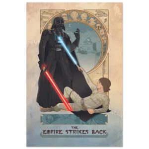 Star Wars: The Empire Strikes Back Aluminum Print – Vibrant Colors, Durable & Lightweight